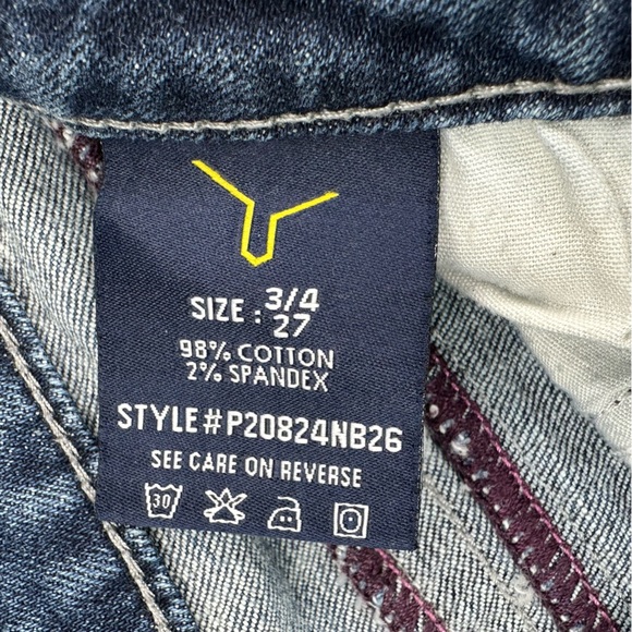 Vigoss Studio | The New York Dark Wash Low Rise Skinny Jean | Size 3/4 - Picture 13 of 14